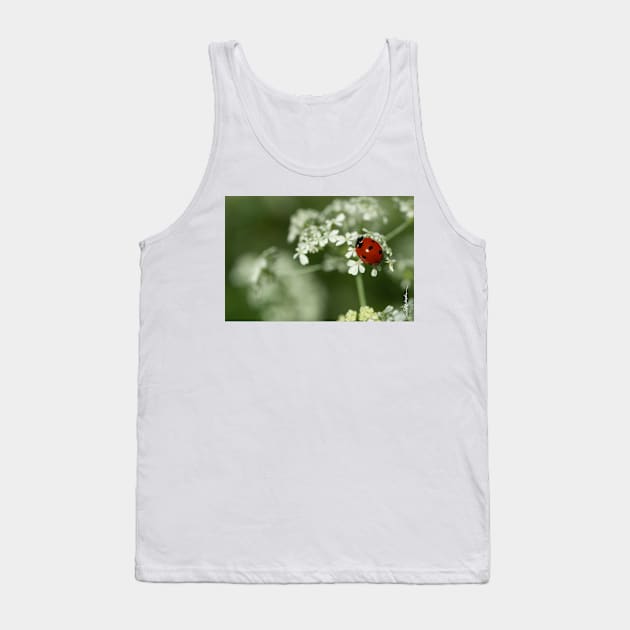 Ladybug & Hemlock Tank Top by srwdesign